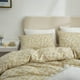 thumbnail image 5 of Funda Nórdica, 100% Algodón, 3 Piezas, Juego de Cama Floral, Estilo Jardín Amarillo, 5 of 8