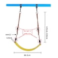 thumbnail image 3 of Asiento oscilante Sunnimix tipo patio de recreo color Amarillo, 3 of 7