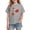 Gray, variant on breaise Girls Boys Toddler Holiday Tees Valentine's Day Casual Graphic Shirts Loose Fit Short Sleeve Crew Neck Tshirt Solid Color Basic Kids T-Shirts