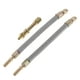 thumbnail image 1 of Extensión de válvula de neumático de cobre de 180 grados de 180 mm para automóvil, motocicleta, RV, camión y bicicleta, 1 of 6