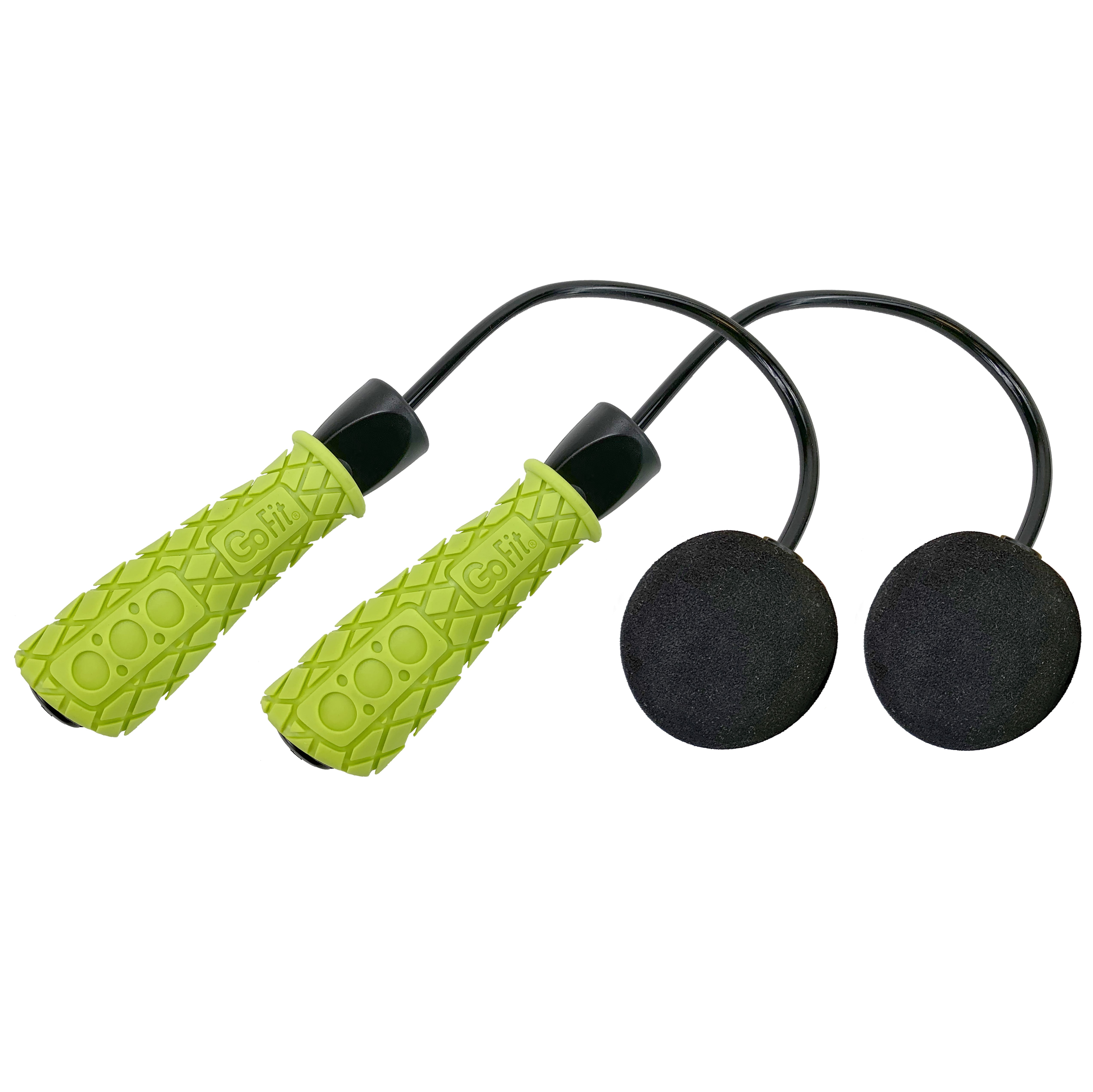 GoFit Ropeless Jump Rope - Perfect for Indoor Workouts