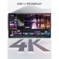 thumbnail image 2 of Monitor portátil UPERFECT 4K de 18 pulgadas y 10 bits con soporte VESA, 2 of 7