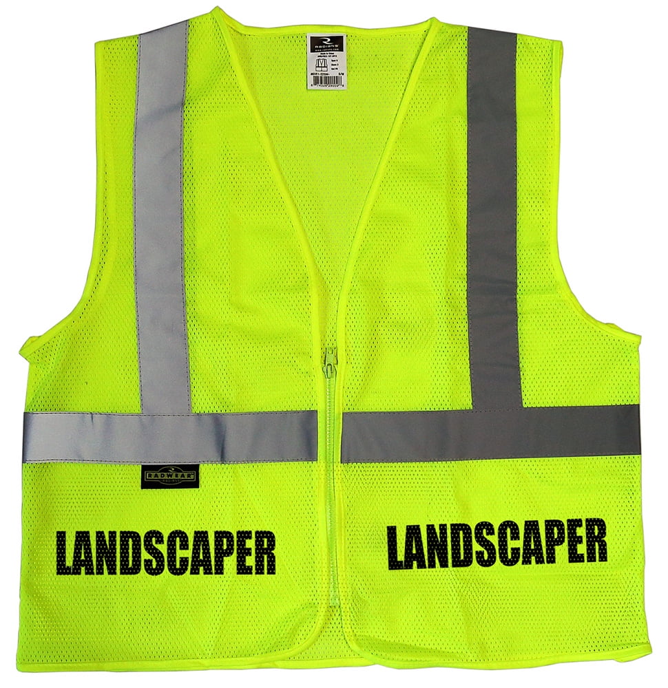 Landscaper safety vest, Gardener High 