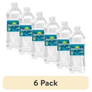 (6 pack) Zephyrhills Florida Spring Water, 20 Fl Oz, Single Plastic Bottle
