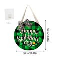 Irish Festival Door Sign for Front Porch Outdoor Hanging