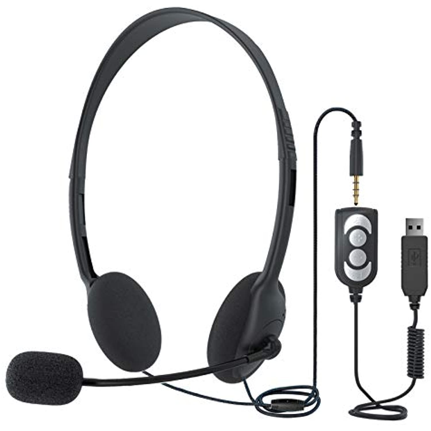 EBODA USB Headset with Microphone 