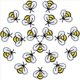 thumbnail image 2 of 80 Piezas de Parches de Costura de Abeja, Apliques Bordados para Planchar, Parches para Coser, DecoracióN para Bolsos, Ropa, Chaquetas, Arte DIY, 2 of 5