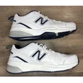 thumbnail image 4 of New Balance Men's 608 V5 Casual Comfort Cross Trainer, White/Navy, 9 US Medium, 4 of 6