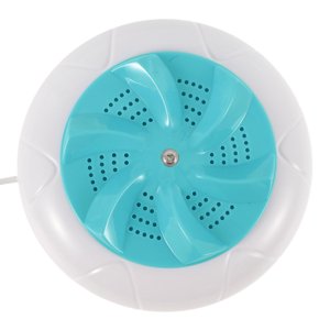 Turbo-laveuse à ultrasons Mini Turbo laveuse Portable gouttelette d'eau Vortex lave-linge pour les vêtements de voyage à la maison Convient pour laver les serviettes Sous-vêtements Chaussettes