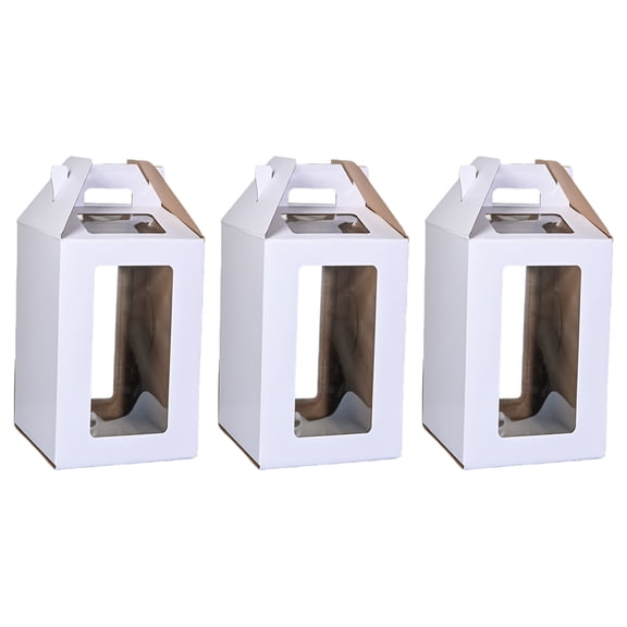Toystoory Caja de cartón práctica y duradera de 3 piezas, embalaje para caja de embalaje de cartón ligero para negocios Herramientas y accesorios para hornear 3 piezas + 12 x 12 x 14 pulgadas.