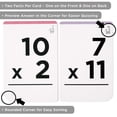 thumbnail image 3 of Tarjetas didácticas de multiplicación para académicos de Think Tank (150 datos) Tarjetas didácticas de tablas de multiplicar: todos los datos del 1 al 12 para niños de 3.º, 4.º, 5.º y 6.º grado: 6 jue, 3 of 5
