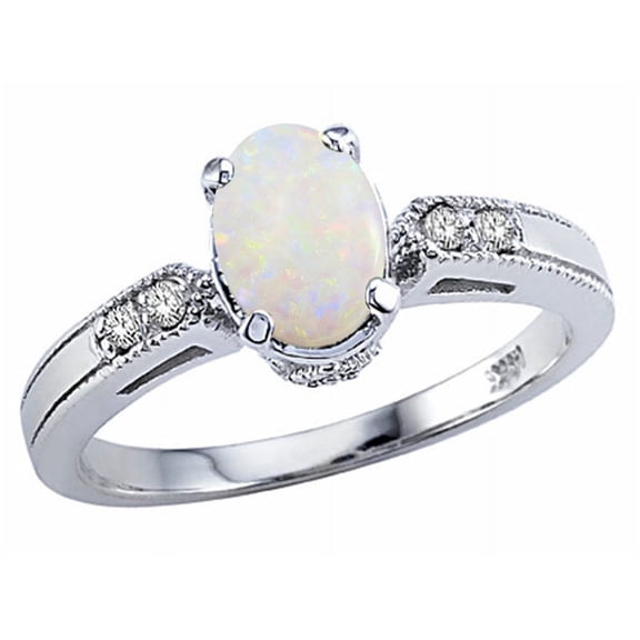 Tommaso Design� Genuine Opal Ring