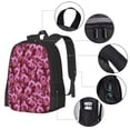 thumbnail image 4 of Daiia Orchids Flowers Backpack for Men and Women -Durable Backpack Large Capacity, Water-Resistant Bag with Adjustable Straps and Laptop Compartment, 4 of 9