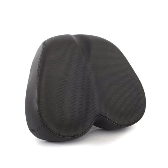 Widened Bike Seat PU Bicycles Seat Shock Absorption Bicycles Cycling Saddle Noseless Bike Cushion Pad