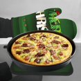 thumbnail image 7 of Bingfone Merry Christmas Print Oven Mitts Pot Holders Set 2 PCS for Kitchen for Cooking Grilling Baking BBQ Pot Holders Cook Essentials, 7 of 7
