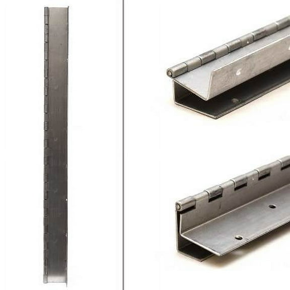 Boat Offset Seat Hinge | 16 x 3 Inch 16 Gauge Aluminum