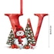 thumbnail image 2 of Decoraciones de Halloween, 26 letras, decoración para árbol de Navidad, colgante, adornos para árbol de Navidad, adornos navideños personalizados, decoración navideña, decoración colgante para árbol d, 2 of 2