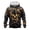 Yellow, variant on Mens Hoodies Halloween Print Long Sleeve Casual Streetwear Jacket with Pocket Fall Outfits 2026
