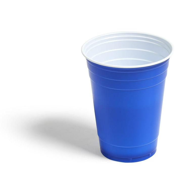 Plastic Cold Cups, 16 oz, Blue, 50/Pack Plastic Cold Cups, 16 oz, Blue, 50/Pack