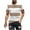 Khaki, variant on VSSSJ Men's Big and Tall T-Shirts Casual Striped Color Block Short Sleeve Shirt Fashion Loose Summer Crewneck Sports Muscle T Shirt Green L