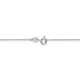 thumbnail image 3 of 925 Sterling Silver 1.15mm Flat Cable Chain; 16 inch; for Adults and Teens; for Women and Men, 3 of 5
