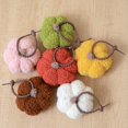 thumbnail image 5 of Twfbrm Fall Pumpkin Hanging Ornaments, 4" Teddy Fleece Pumpkins Pendants with Loop, Small Furry Pumpkin Decorations Farmhouse Decorative Fabric Pumpkins for Halloween Thanksgiving Harvest, 5 of 9