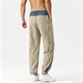 thumbnail image 4 of LIaqionyy Joggers Pants for Mens Elastic Waist Lightweight Hiking Pants Streetwear Workout Trousers with Pockets, 4 of 8