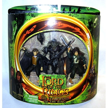 Lord of the Rings Merry Pippin Moria Orc Action Figure 3 Pack