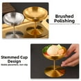 thumbnail image 6 of Stainless Steel Dessert Cups 150Ml 250Ml Tall Ice Cream Sundae Parfait Cocktail, 6 of 9