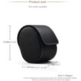 thumbnail image 3 of GFDYREE Watch Box PU Leather Travel Watch Bag Single Watch Gift Box Portable Watch Roll Organizer Case(Black), 3 of 7