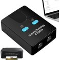 thumbnail image 1 of Drucker umschalter con 2 puertos, USB Drucker comparte ausrüstung | 2 en 1 con Shunt usb, USB Drucker ausrüstung für tastatur, plataforma paralela, 1 of 8