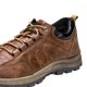 thumbnail image 5 of Otoño Nuevos Zapatos Hombre para Hombres Zapatos Cómodos para Ancianos Suela Suave Invierno [Con Video] [ZMP Low Top] (Marrón 41), 5 of 6