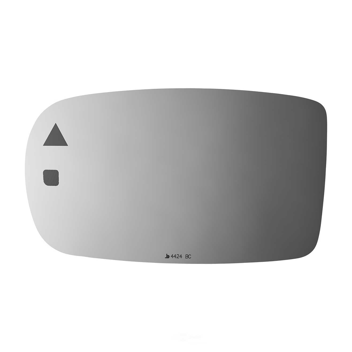 Burco Side View Mirror Replacement Glass - Clear Glass - 4424BC