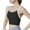 Black, variant on Bigersell Backless Bra Women's Underwear Thin No Sponge Breathable Push-up Anti-sagging No Underwire Bra Female Sports Bra Women Plus Nylon Bralette Bra Style 619, S
