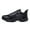 Black, variant on ZVC Spiked Men's Outdoor Golf Walking Sports Shoes, Black, 8.5