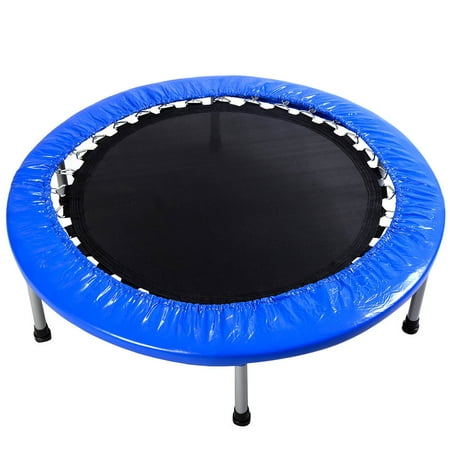 Gymax 38''Mini Band Trampoline Safe Elastic Exercise