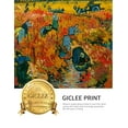 thumbnail image 5 of DECORARTS - The Red Vineyards - Vincent Van Gogh. Giclee Print on Canvas with matching Golden-relief Framed Wall Art. Total with Framed size: 30x26, 5 of 7