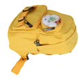 thumbnail image 4 of Mochila ajustable para niños, bolso escolar al aire libre para bebés, bolso de nailon con dibujos animados bonitos para niños, color amarillo, 4 of 9