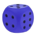 thumbnail image 2 of esponja dados espuma punto dados jugando a los dados para la ense?anza educación juguete azul Sunnimix Dados de esponja, 2 of 7