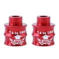 thumbnail image 1 of Tôle de Conversion de Moyeu d'Arbre de Fourche à Frein à Disque Durable Tout Rouge, 1 of 8