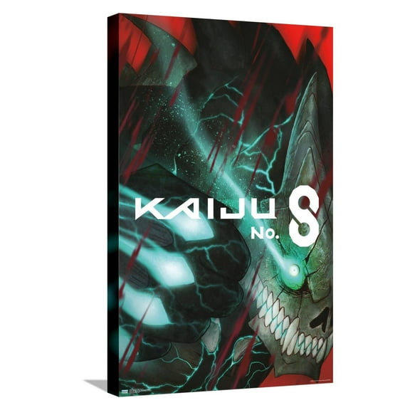 Kaiju No. 8 - Key Visual 2 Canvas Wall Poster, 14.725" x 22.375"