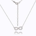 thumbnail image 1 of Diamondlite Collier Infinity en Zircon Cubique Argenté, 1 of 1