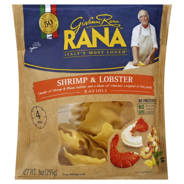Rana Shrimp and Lobster Ravioli