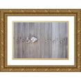 thumbnail image 1 of Murdock, Ramona 24x17 Gold Ornate Wood Framed with Double Matting Museum Art Print Titled - Weathered Wood and Iron, 1 of 4