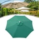 thumbnail image 1 of Toldo para sombrilla, cubierta de repuesto para sombrilla, refugio, toldo para sombrilla de patio, para playa, sombrilla para patio, playa al aire Verde, 1 of 8