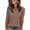 Light Brown, variant on V Neck Long Sleeve Shirts for Women Dressy Casual Fall Tops Lightweight Tunic Pullover Fashion Clothes