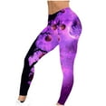 thumbnail image 5 of Abomasnow Leggings for Women Soft High Waisted Halloween Blood Print Legging Pants Casual Slim Fit Running Yoga Tights Trousers, 5 of 7