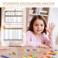 thumbnail image 4 of 2Pcs Rectangular Abacus for Brain Development 8.84 x 2.52 x 0.59 Inch, 4 of 9