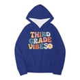 thumbnail image 3 of Kids Boys Girls Autumn WInter School Season Letter Printed Long Sleeve Hoodie Warm and Comfortable Tops Children's Clothing Girls Lined Sweatshirt Baby Hoodies Ink Zip up Hoodie 5t Hoodie Toddler, 3 of 3