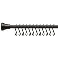 thumbnail image 3 of Utopia Alley  Rustproof Zinc Shower Curtain Hooks Rings, Set of 12 Black, 3 of 10